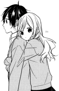 🤔 anime, manga, couple, hug, cartoon, illustration telegram sticker