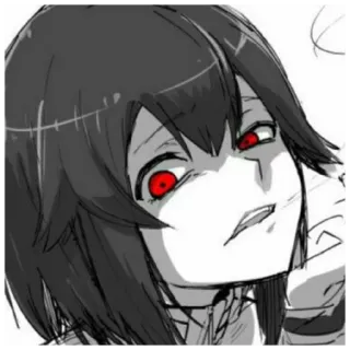 🙄 Anime, Mangá, Personagem, Arte, Ilustração telegram sticker
