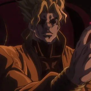🌊 Dio Brando JoJo's Bizarre Adventure Dio, anime, Jojo, manga, villain telegram sticker
