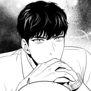 🍸 Mann, Schwarzweiß, Figur, Porträt, Männlich telegram sticker