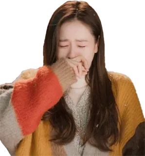 😢 плачет, грустно, женщина, эмоции, расстроенная, огорчена telegram sticker