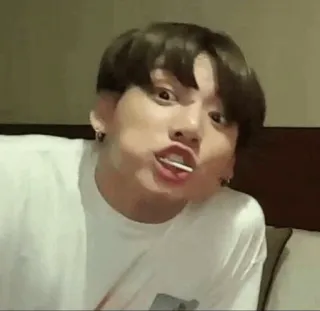 🖇 Jungkook Jungkook, BTS, K-pop, Penyanyi, Idola, Selfie, Orang, Permen lolipop telegram sticker