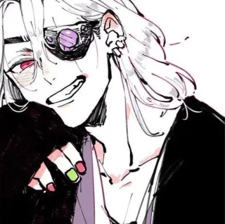 ✨ Animé, Manga, Personnage, Art, Dessin, Portrait whatsapp sticker