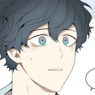 🦢 anime, cartoon, man, character, illustration telegram sticker