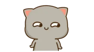 🍩 Katze, süß, Tier, Aufkleber telegram sticker