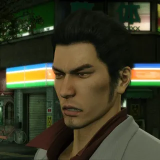 😒 uomo, faccia, ritratto, yakuza, giappone, completo telegram sticker
