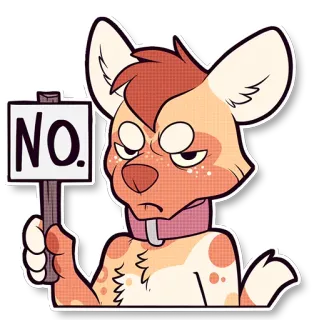 Cinnamon Wild Dog telegram stickers