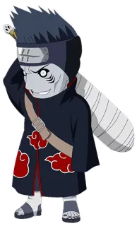 😈 Kisame Hoshigaki Naruto อนิเมะ, ฉลาม, นินจา, แสงอุษา, จิบิ telegram sticker