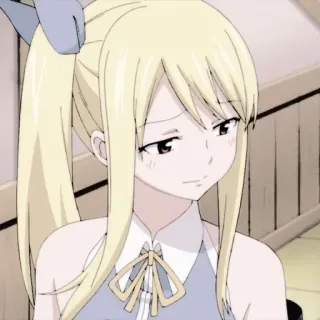 @anime_stickerr Люси whatsapp stickers