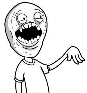 💁‍♀️ meme, funny, face, drawing whatsapp sticker