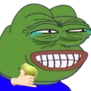 😂 Pepe the Frog Meme, Pepe, Katak, Budaya internet, Pir, Emoji whatsapp sticker