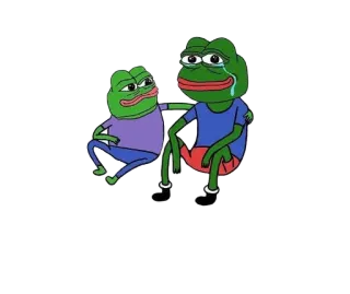 Jagged Pepe telegram stickers