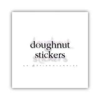 🐈‍⬛️ doughnut stickers
@doughnutmelt doughnuts, stickers, sweets, desserts, food, doughnut telegram sticker