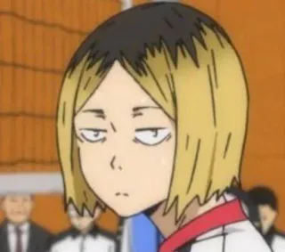 🏳 Kenma Kozume Haikyuu!! 애니메이션, 켄마, 하이큐!!, 배구, 만화 telegram sticker