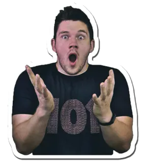 Стас из "Ай, как просто" telegram stickers