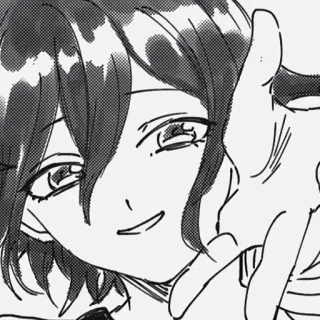 🏁 Anime, Manga, Charakter, Mädchen, Kunst, Zeichnung whatsapp sticker