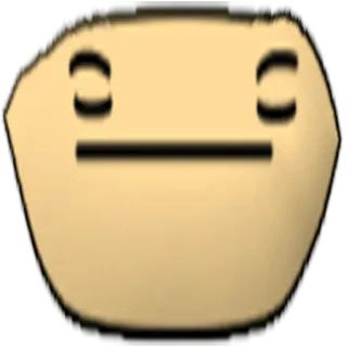 😐 Gesicht, Emoji, Ausdruck, Einfach, Figur telegram sticker
