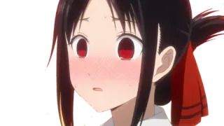 😳 Kaguya Shinomiya Kaguya-sama: Love Is War Anime, Manga, Kaguya Shinomiya, Rossore, Kaguya-sama telegram sticker