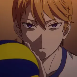 😐 Anime, Volleyball, Charakter, Manga, Sport, Athlet telegram sticker
