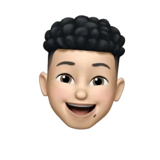 😃 memoji, avatar, emoji, cartoon, face, person telegram sticker
