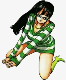 🌟 Nico Robin One Piece anime, one piece, nico robin, character, manga telegram sticker