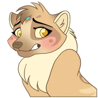 😖 Fuli The Lion Guard telegram sticker