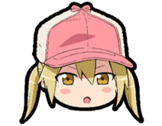 😮 Anime, Gadis, Kartun, Karakter, Lucu telegram sticker