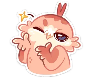 😆 owl, bird, sticker, cartoon, animal, cute, gesture telegram sticker