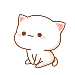 ✨ mèo, dễ thương, động vật, kawaii telegram sticker