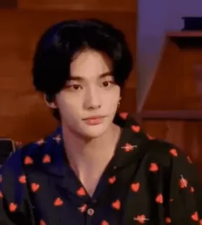 😉 Hyunjin kpop, sänger, mann, porträt, hyunjin, stray kids whatsapp sticker