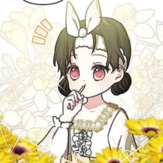 🐈‍⬛️ bambino, ragazza, carino, cartone animato, manga whatsapp sticker