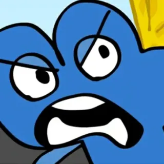 ✨ Four Battle for Dream Island BFDI, Battle for Dream Island, Quatro, Personagem, Desenho animado whatsapp sticker