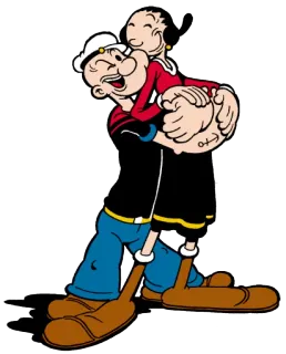 TelStick-Pack Popeye telegram stickers