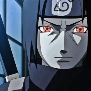 🗡️ Itachi Naruto Аниме, Манга, Итачи Учиха, Наруто, Шаринган, Ниндзя telegram sticker
