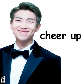 ☺️ RM kpop, bts, musica, cantante, idol, ritratto telegram sticker