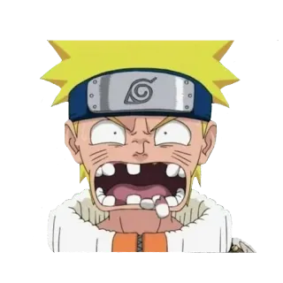 😡 Naruto Anime, Desenho animado, Naruto, Engraçado telegram sticker