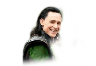 😁 Loki Loki, Marvel, Tom Hiddleston, Dewa Kejahilan, Karakter, Penjahat telegram sticker