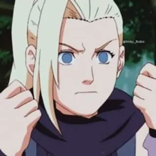 🌟 Yamanaka Ino Naruto anime, cartoon, character, woman, naruto, ino yamanaka telegram sticker