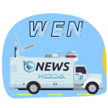 👍 WEN NEWS KOTA news, truck, broadcast, media, news van, communication, reporting telegram sticker
