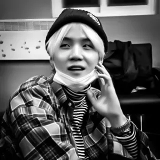 🧛 Suga Suga, BTS, K-pop, Min Yoongi, Idole telegram sticker