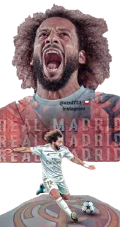 🇧🇷 Instagram bóng đá, soccer, Real Madrid, vận động viên, bóng telegram sticker