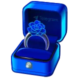 π Telegram ring, sieraden, verloving, bruiloft, aanzoek, liefde, telegram whatsapp sticker