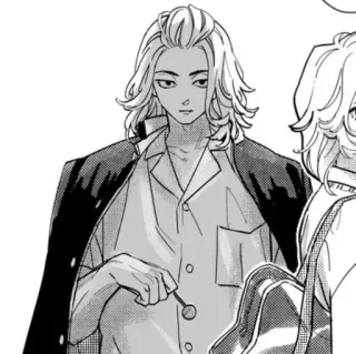 🍂 Mikey Tokyo Revengers 애니메이션, 만화, 캐릭터, 도쿄 리벤저스, 마이키, 팬아트 telegram sticker