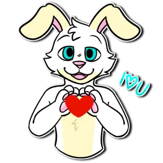 ❤️ I <3 U telegram sticker