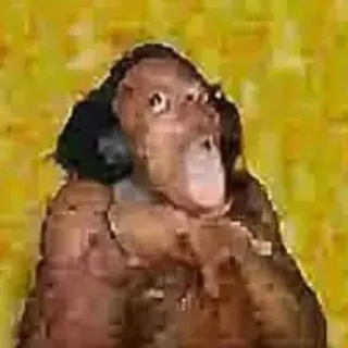 😱 Gollum The Lord of the Rings gollum, smeagol, the lord of the rings, screaming, reaction, meme, surprised, shocked, fantasy telegram sticker