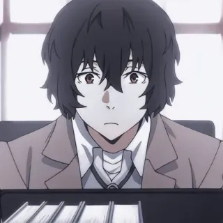 🏹 Osamu Dazai Bungo Stray Dogs Anime, Charakter, Dazai, Bungo Stray Dogs, Osamu Dazai telegram sticker