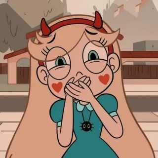 💫 Star Butterfly Star vs. the Forces of Evil dibujo animado, princesa, estrella, mariposa, magia whatsapp sticker