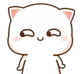 🍼 gato, fofo, animal, adesivo, desenho animado telegram sticker