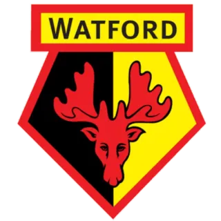 🇬🇧 WATFORD Watford, club de foot, football, équipe, logo, bois de cerf, club, sport telegram sticker