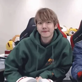 🥢 Baekhyun kpop, exo, coreano, cantor, idol, baekhyun telegram sticker